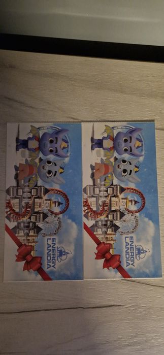2 Bilety Energylandia