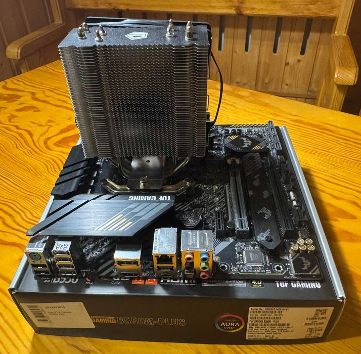 Ігровий комплект: Asus B550M + AMD Ryzen 5 5600X + 32GB DDR4