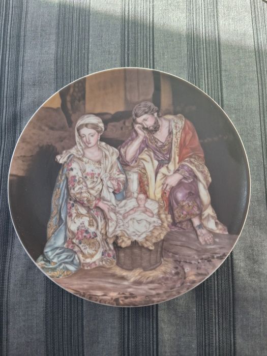 Pratos de Natal Vista Alegre colecção,anos 80