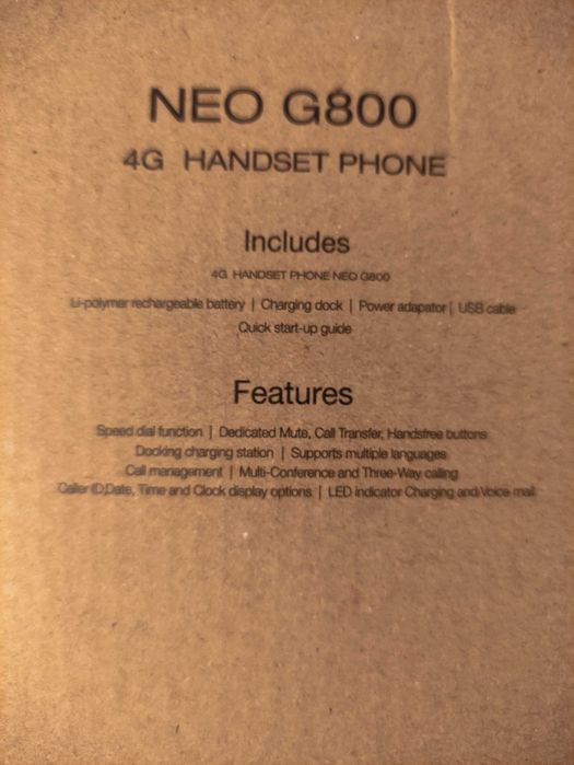 SunComm's SC-9088-GH4G - 4G Cordless Wi-Fi Phone