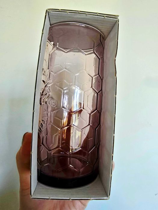 Szklanka Coca-Cola x MacDonald's limitowana kolekcja 2025 różowe szkło