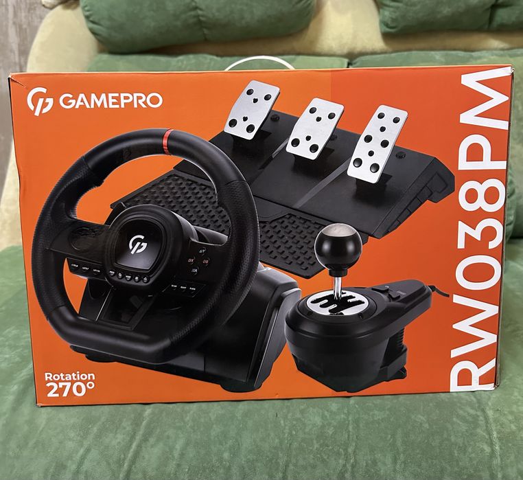 Кермо GamePro PC/XBOX360/XBOXONE/ SWITCH/PS3/PS4 (RW038PM)