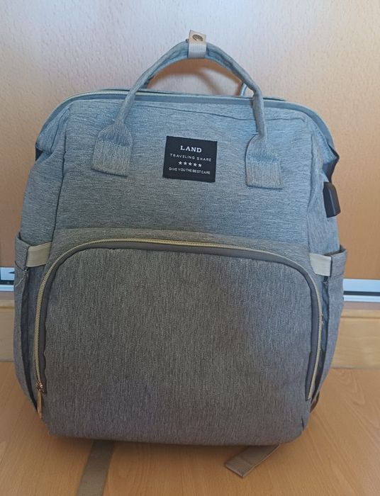 Mochila porta fraldas multifuncional
