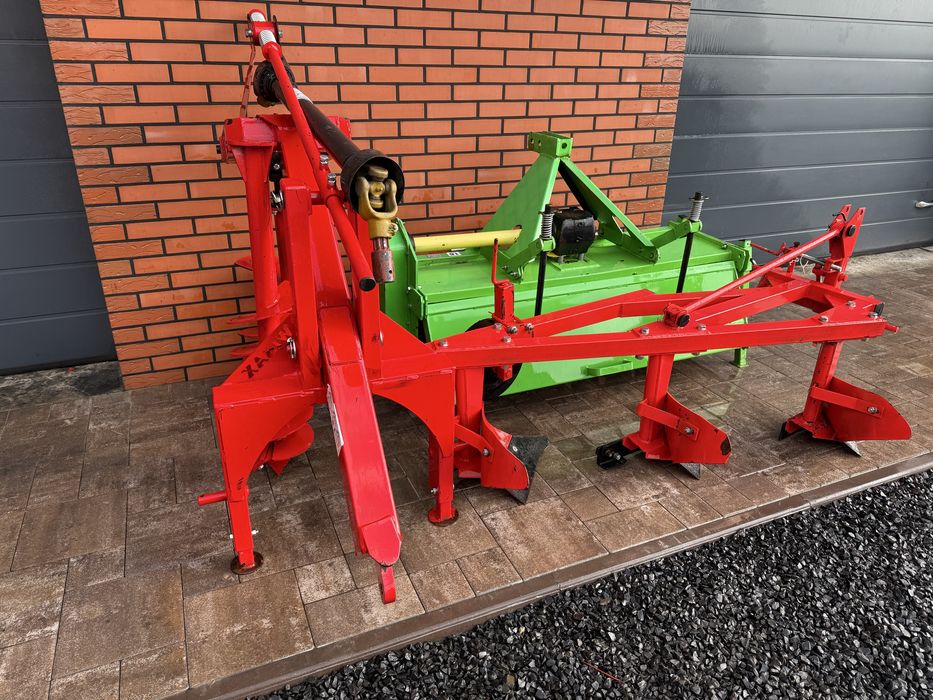 Плуг трох корпусний Віракс Садовий бур Стан топ