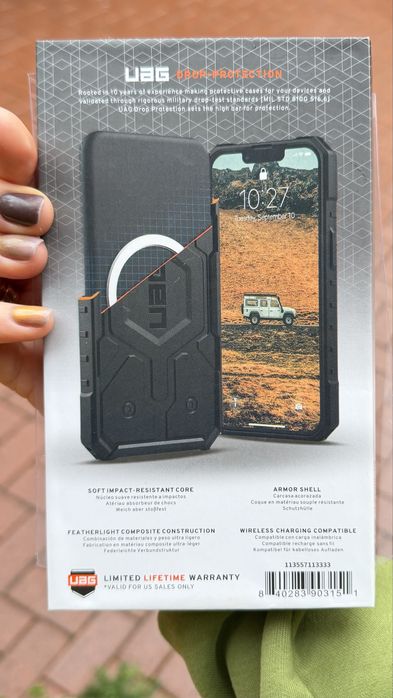 Оригиналінальний протиударний чохол UAG Pathfinder MagSafe для iPhone 13 Pro Max (Ідеал)