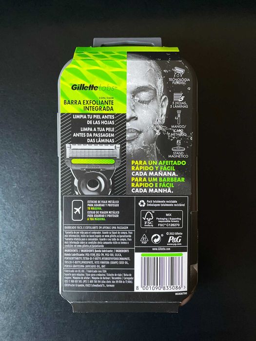 Lâmina de Barbear Gillette Labs