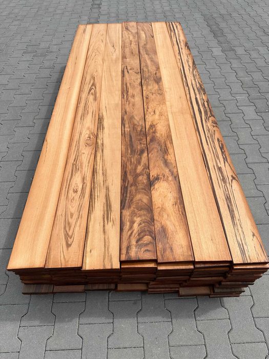 Deska Tarasowa egzotyczna Gładka TIGERWOOD 21x145  Fas KD