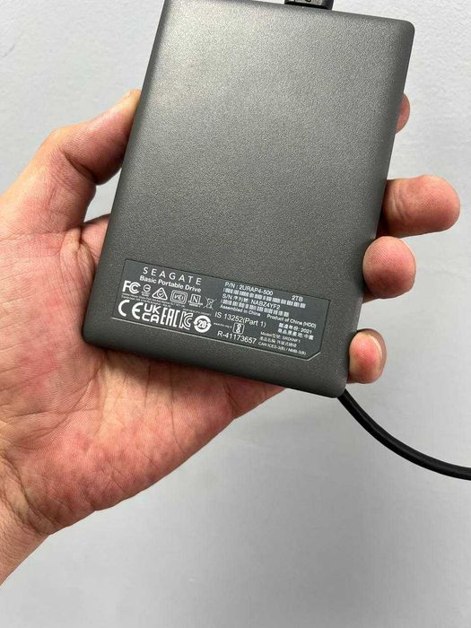 Зовнішній жорсткий диск Seagate Basic Portable Drive 2TB (Model: SRD0NF1)