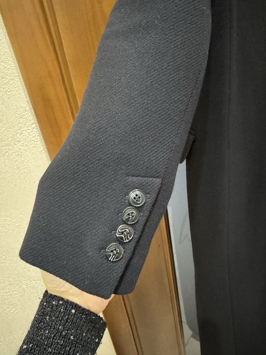 Пальто двобортне