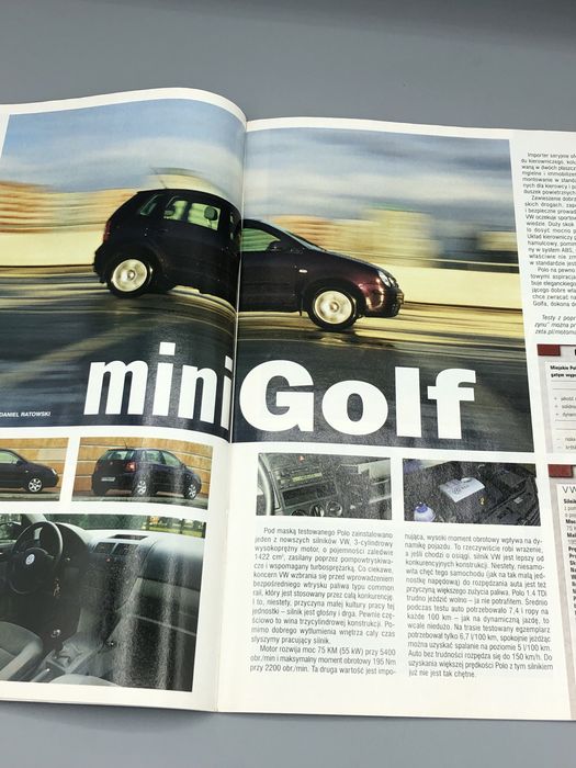 Czasopismo Moto Magazyn 9/2002 –Audi RS6, testy aut,