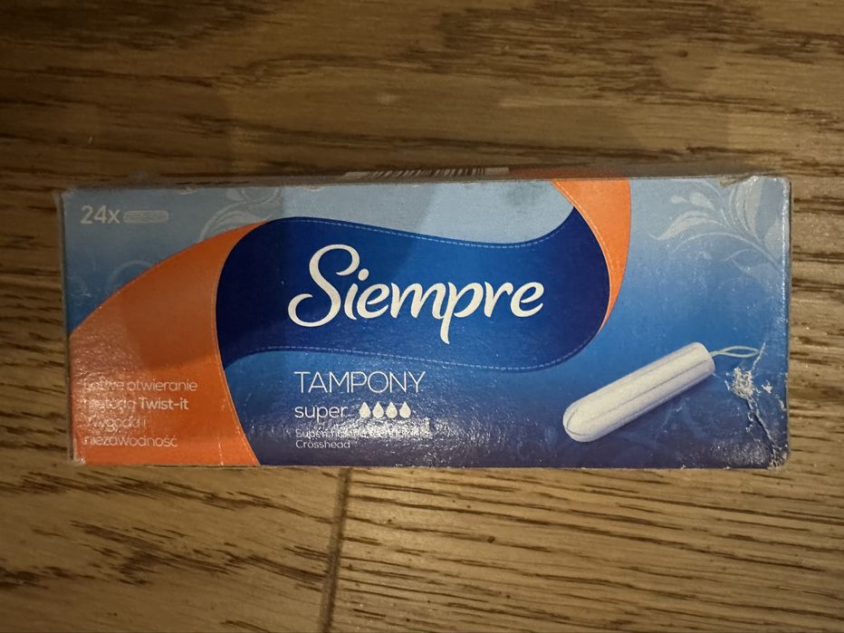 Tampax compak 4op, Siempre super 1 op, Satessa 50szt
