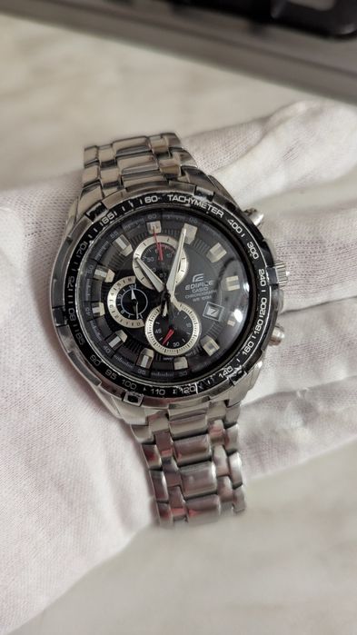 Часы Casio edifice ef 539 chronograph, годинник касіо хронограф