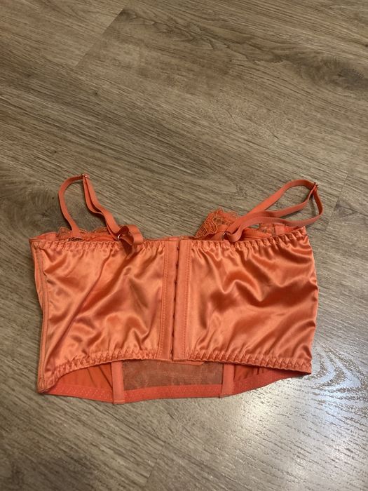 Półgorset 75B koralowy