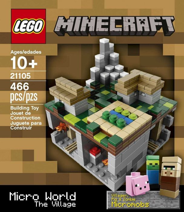 Конструктор LEGO Minecraft 21102/21105/21106/21107
