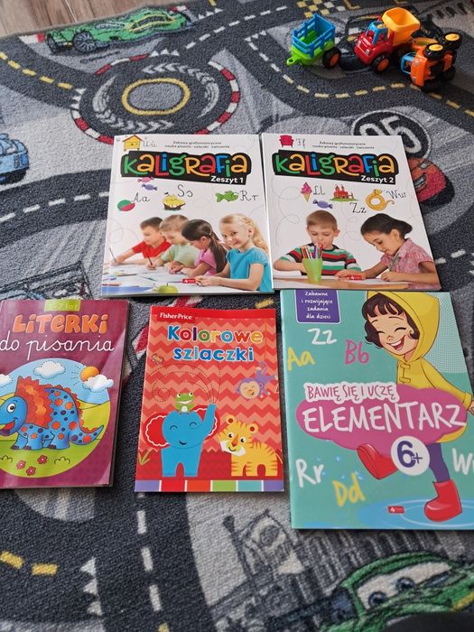 Książeczki, laptop interaktywny, gry