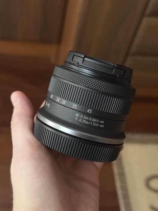 Обєктив Canon RF-S 18-45 mm