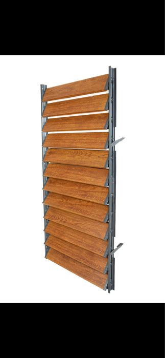 Aluminiowe panele ruchome deseczki shuttersy