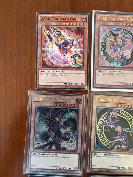 Coleção Yu-Gi-Oh! Dark Magician & Dark Magician Girl