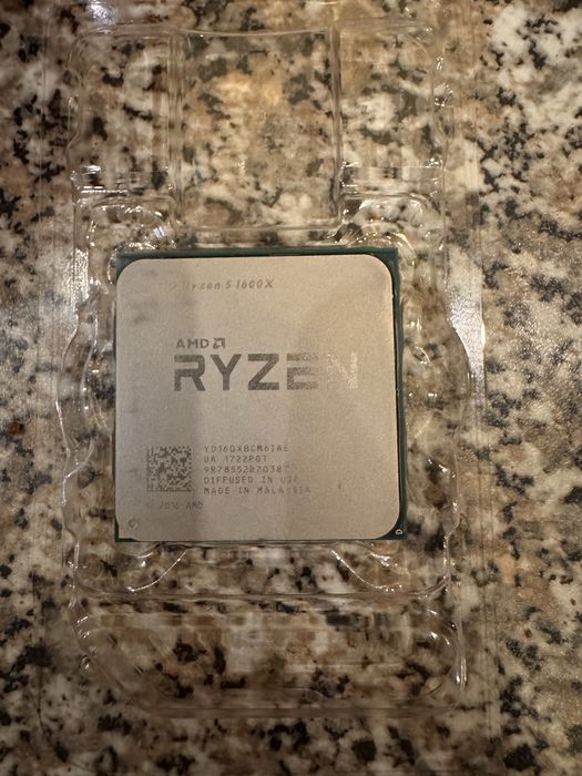 Ryzen 5 1600x 6 ядер 3.6-4GHz