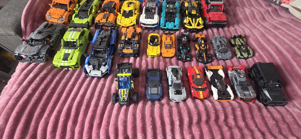 Klocki samochody lego technic