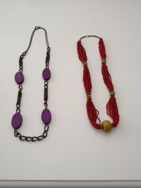 Conjunto de 5 colares variados