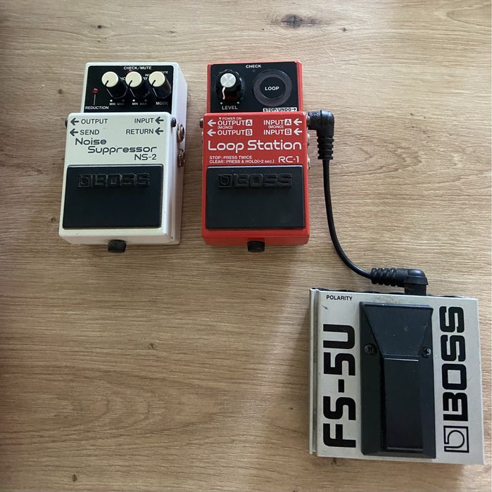 Pedais BOSS - RC1 e NS2 (fs-5u vendido)