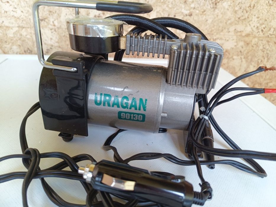 Автокомпрессор Uragan 7 Атм 37 л/хв12 В