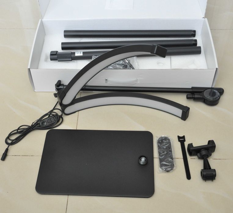 Для блогера професійна кільцева лампа для фотостудії штатив