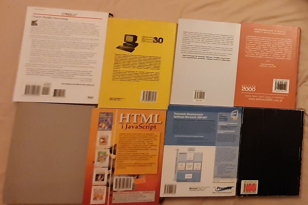 informatyka programowanie Oracle Pascal Java ASP.NET HTML Tanio