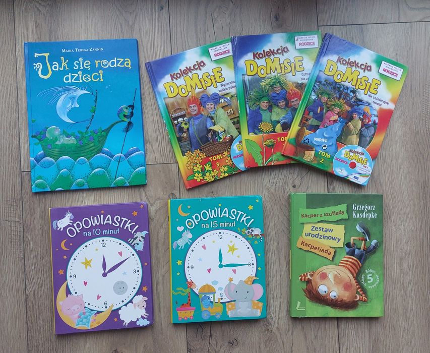 Zestaw 6 książek dla dzieci