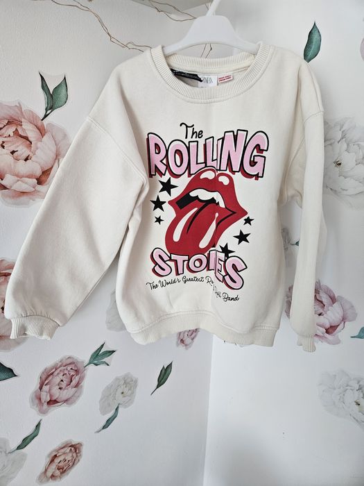 Bluza dresowa Rolling Stones Zara 116