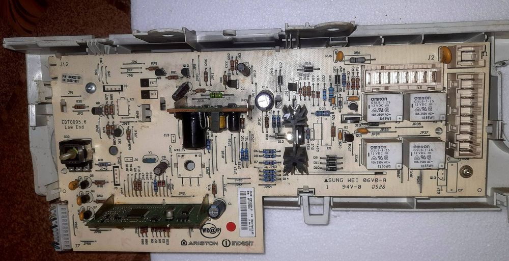 Панель (модуль) управління в зборі для пральної машини Indesit wiu81
