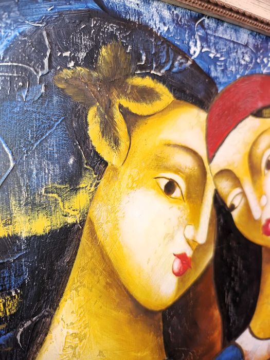 Quadro Óleo Sobre Tela H. Castor