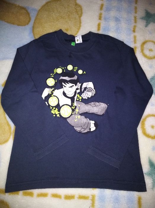 T-shirt manga comprida Benetton - T3/4 anos