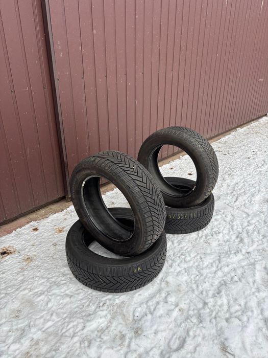 4x 205/55/16 Michelin Alpin 6