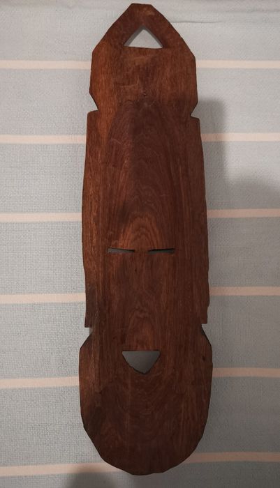 Máscara Africana Decorativa Madeira Esculpida