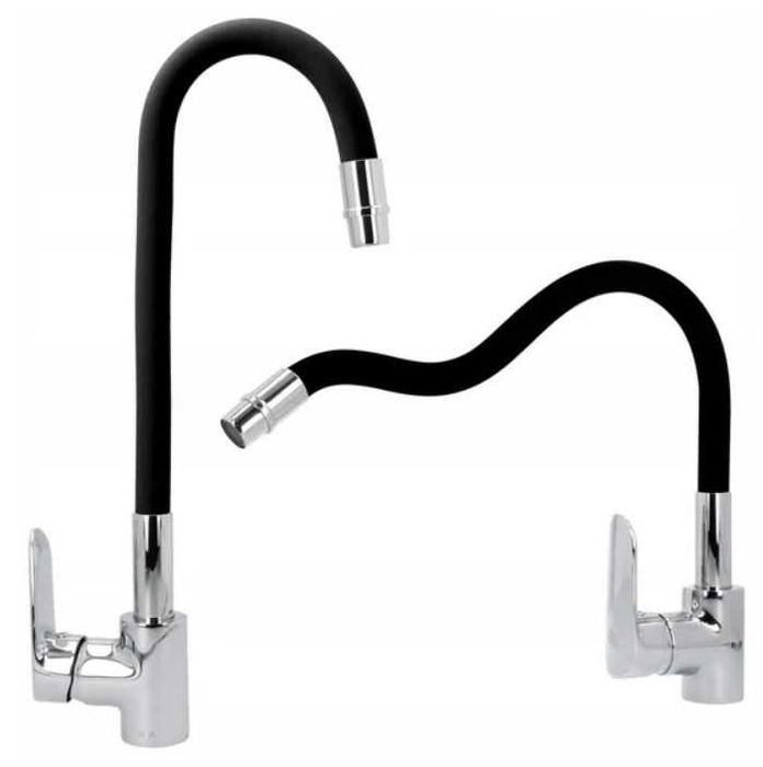 Bateria kuchenna jednouchwytowa stojąca z giętką wylewką FA128S