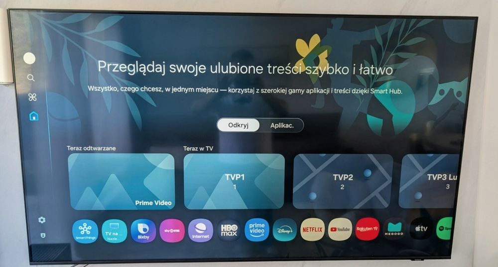 Telewizor Smart 65 cali-Samsung UE65AU8002KXXH, Tizen, 4K LED