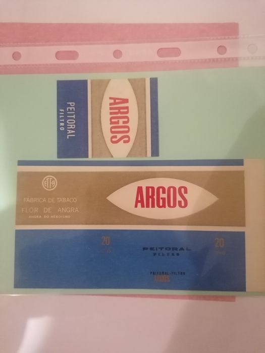Embalagens antigas - tabaco