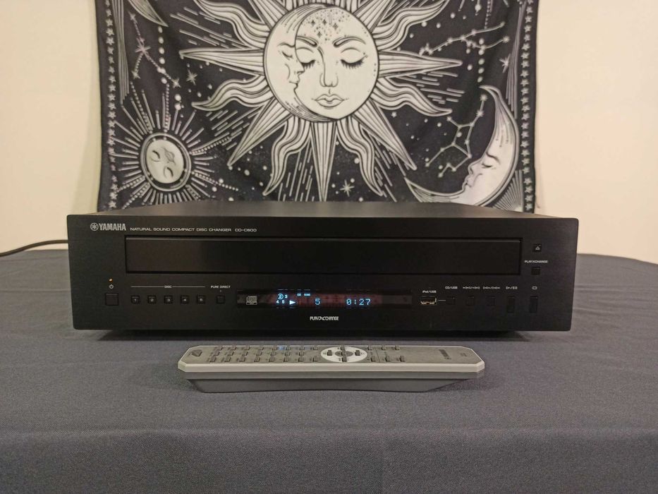 Odtwarzacz CD zmieniarka YAMAHA CD-C600 USB z pilotem