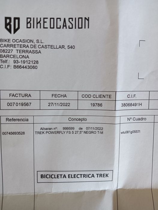 Bicicleta elétrica TREK