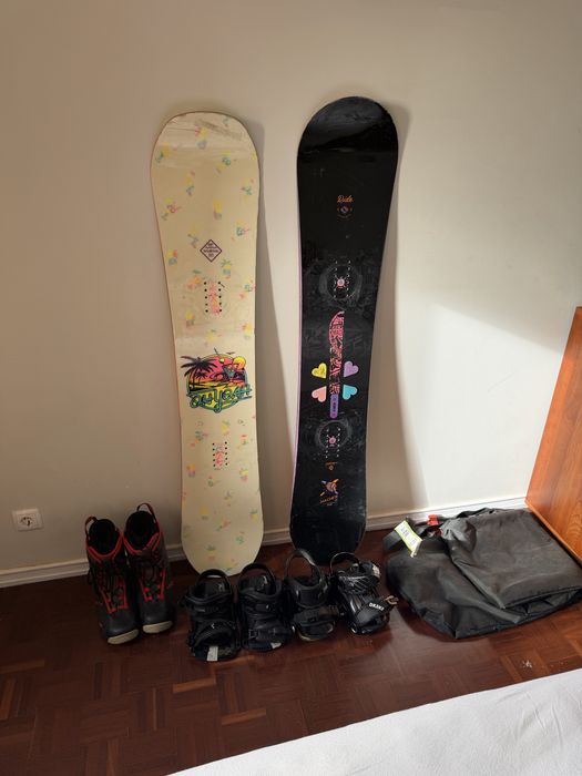 Prancha snowboard salamon e ride