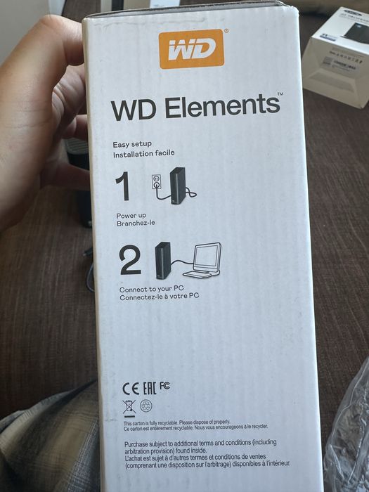 Внешний жесткий диск WD Elements Desktop 14 TB usb 3.0