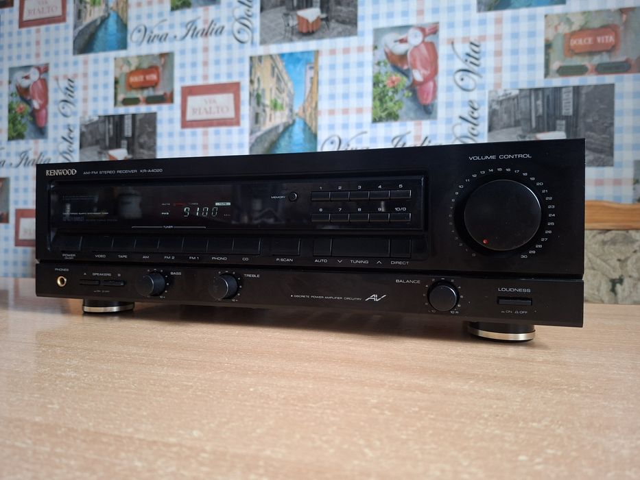 Компактный японский Kenwood KR-A4020,2×60 Вт,АССОРТИМЕНТ,гарантия!