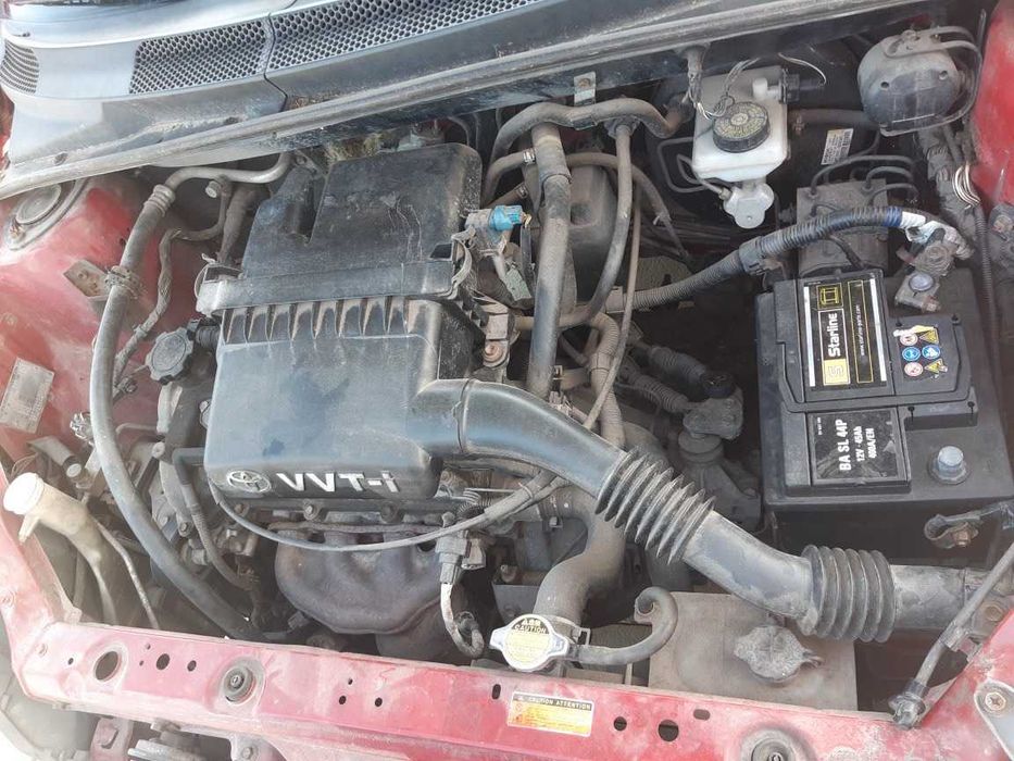 Silnik Toyota 1,0 VVT-i benzyna Kod 1SZ  Możliwość sprawdzenia w aucie