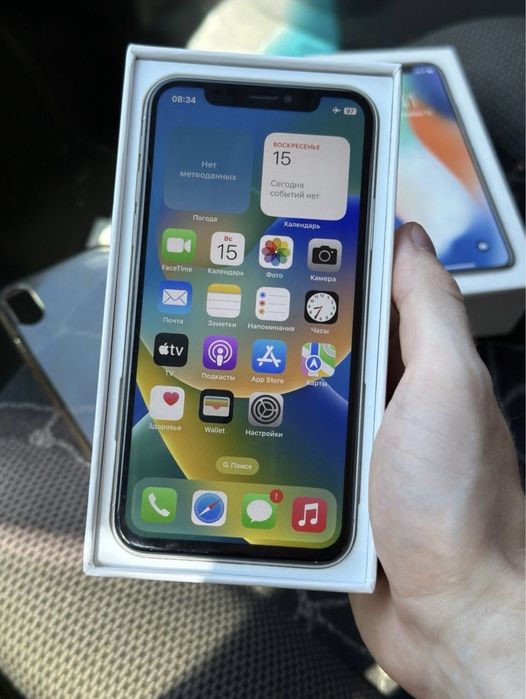 Iphone X / Айфон X / Батарея 100%