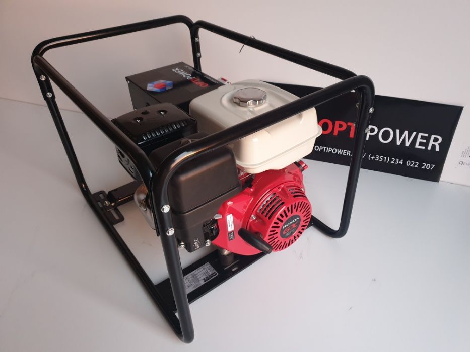 Gerador em estrutura 400/230V 50Hz 6kVA NOVO