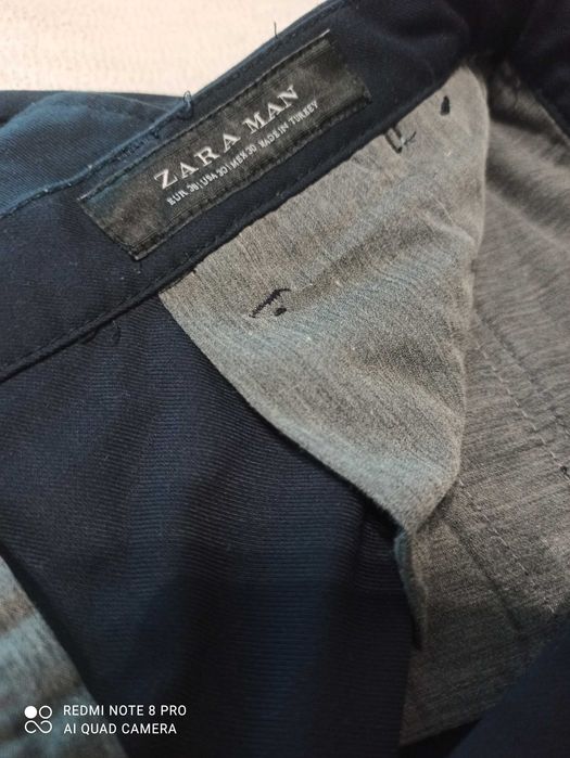 Spodnie eleganckie, czarne, Zara man, 38
