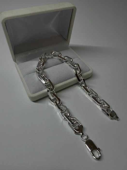 Srebrna Bransoletka Ankier 23,5 CM 42 Gram PR. 925 Okazja !