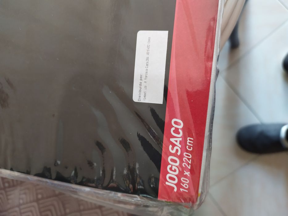 Capa de edredom e almofada